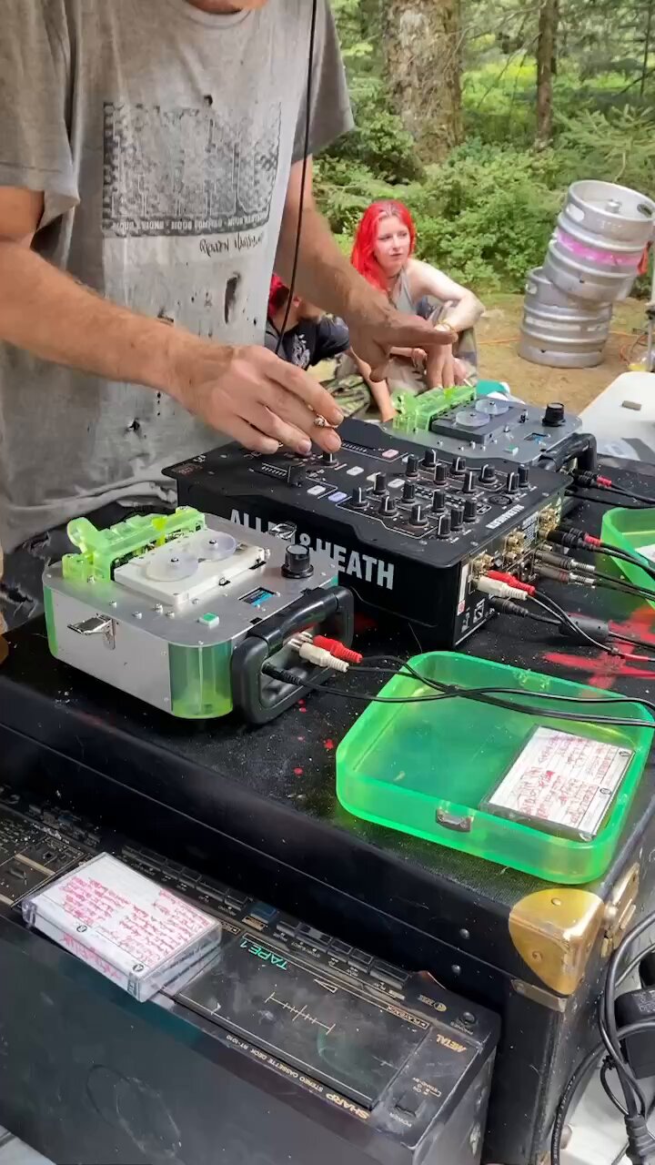大江戸テクニカ カセットテープDJマシン 2台セット - メルカリ