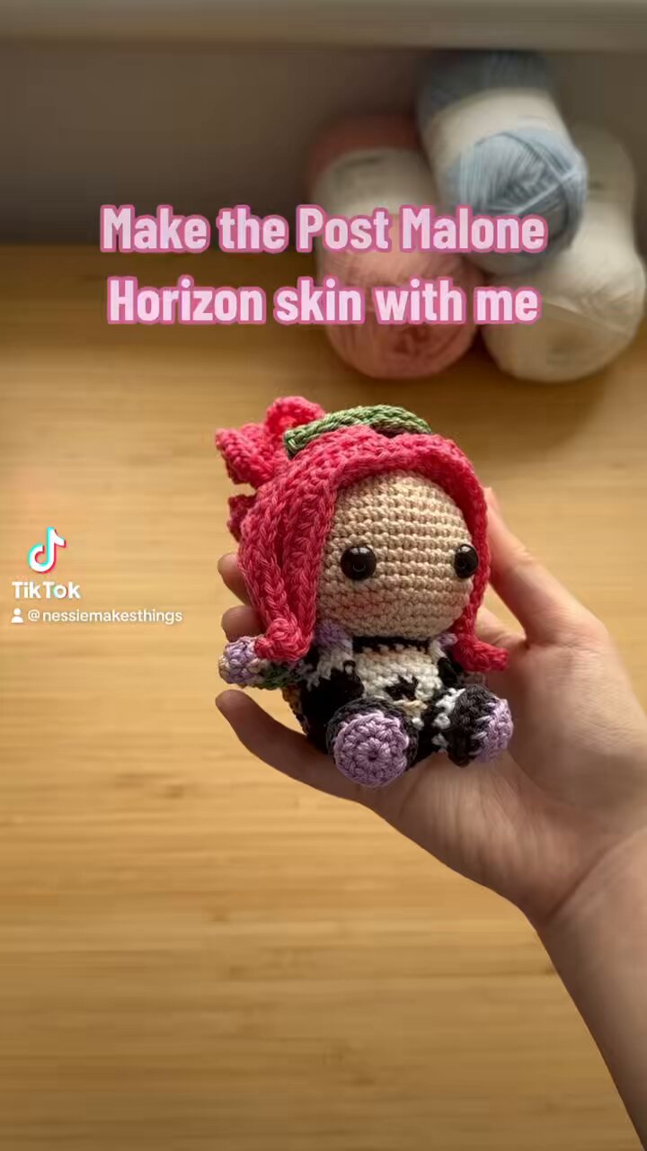 Post malone crochet doll sales