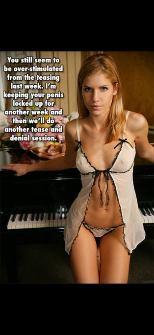 I looooove T&amp;D sessions!! 🔥  #chastity #chastitycaptions #tease #denial #denied #NSFWAUDIO #nsfw #nsfwtwt<a href="/tag/chastity"class="tags">#chastity</a><a href="/tag/chastitycaptions"class="tags">#chastitycaptions</a><a href="/tag/femdom"class="tags"><span>#femdom</span></a><a href="/tag/denial"class="tags"><span>#denial</span></a><a href="/tag/nsfw"class="tags"><span>#nsfw</span></a><a href="/tag/tease"class="tags"><span>#tease</span></a><a href="/tag/denied"class="tags"><span>#denied</span></a><a href="/tag/nsfwtwt"class="tags"><span>#nsfwtwt</span></a>