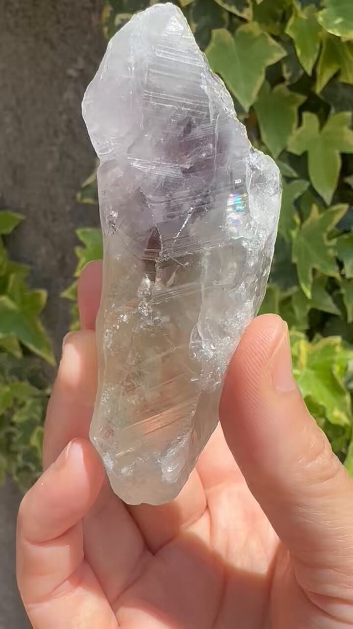 プラシオライト　非加熱　スフィア　5.3㎝　高品質　グリーンアメシスト プラシオライト 非加熱 スフィア 5.3㎝ 高品質 グリーン