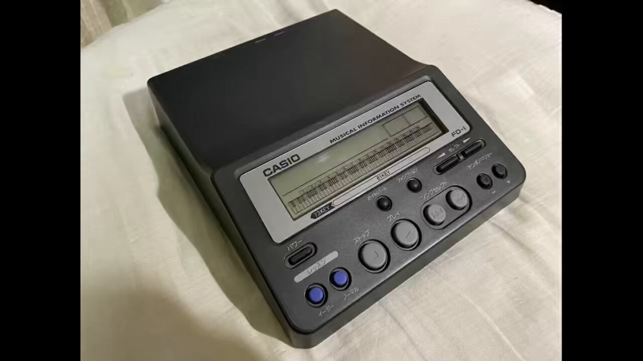 CASIO FD-1 ミュージカルインフォメーションシステム カシオトーン用