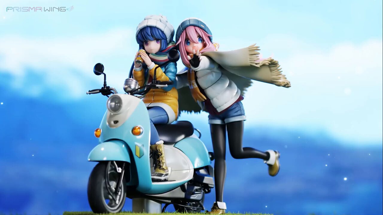 ※新品未開封※ PRISMA WING ゆるキャン△ 各務原なでしこ＆志摩リン PRISMA WING ゆるキャン△ 各務原なでしこ & 志摩リン 1/7 完成