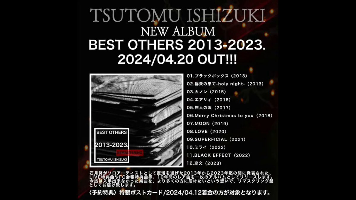 Highlights by 石月 努 OFFICIAL INFO【STAFF