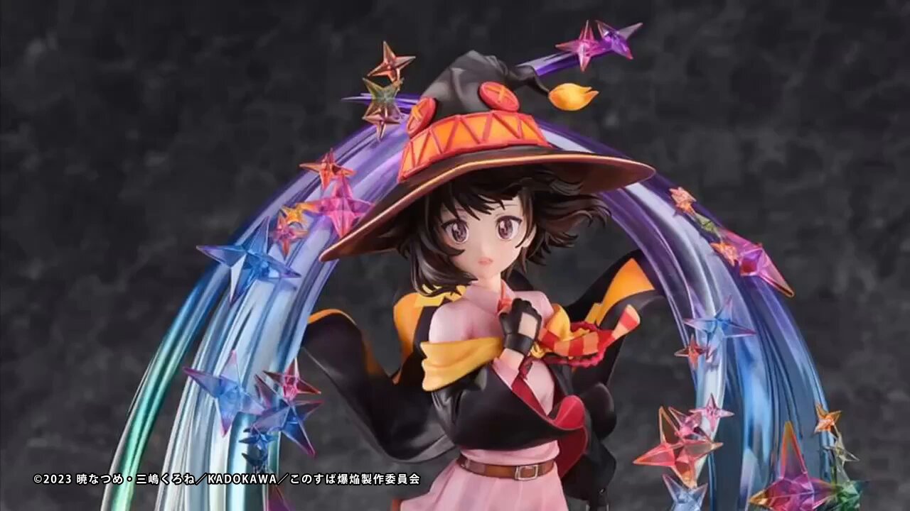 渋スク1/7スケールフィギュア　めぐみん〜爆裂魔法へのあこがれver〜 渋スクフィギュア、TVアニメ『この素晴らしい世界に爆焔を