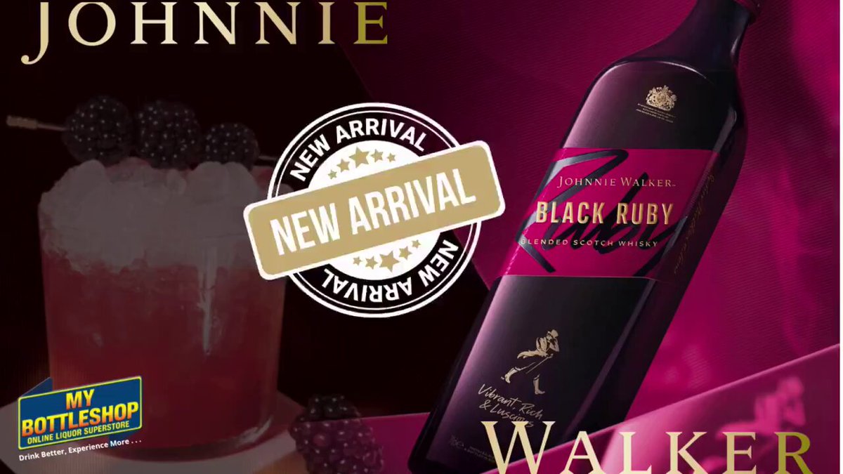 JohnnieWalker BLACKRUBY 700ml 新商品 ( 2本 ) 新発売] Johnnie Walker Black Ruby 2本 7200円 Johnnie Walker