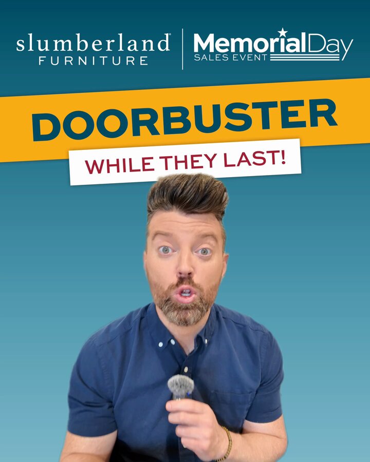 Slumberland memorial day sale discount