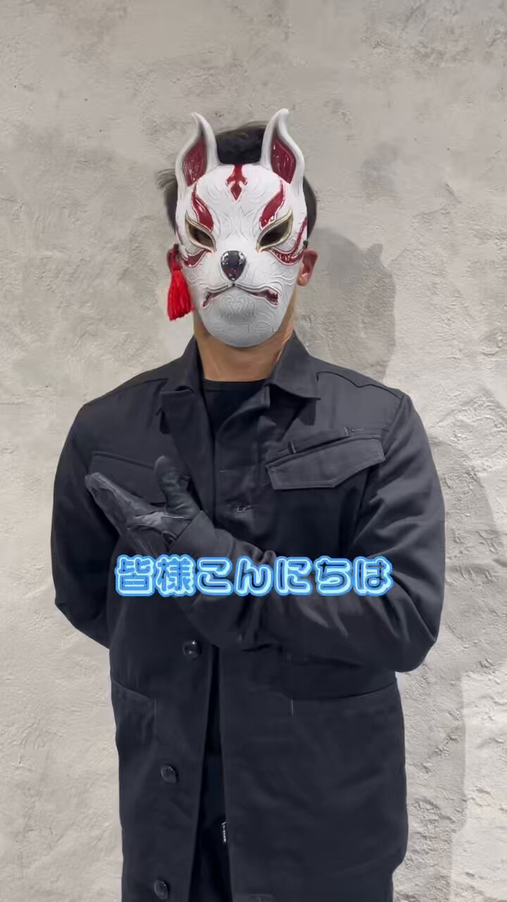 O-MENZ　オーメンズ　狐　きっつん　黒衣装　アクリルスタンド o menz オーメンズ all in アクリルスタンド ぬいぐるみ 狐