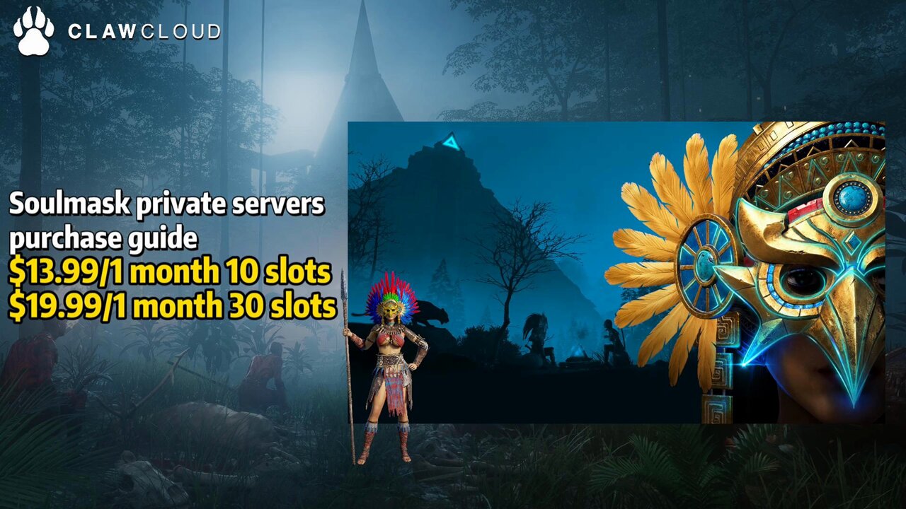 Soulmask on X: &ldquo;「ClawCloud」 is an A-Class server provider that 