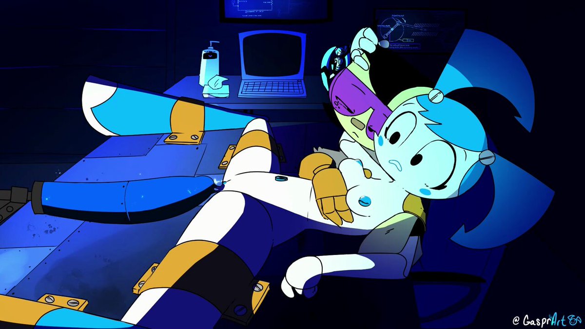 Life as a teenage robot by gasprart