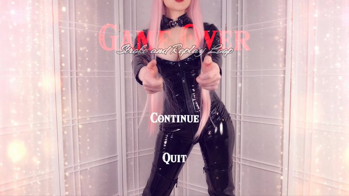 GAME OVER: STROKE AND REPLAY LOOP  On my clip stores! 😈🎮🕹 https://t.co/ZIMNWFCYZI<a href="/tag/gfe"class="tags"><span>#gfe</span></a>