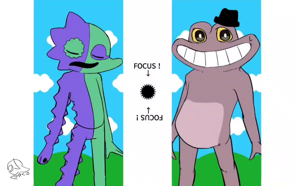 つゆくさ　低浮上気味 - 縺?▽繧らァ√?繧ク繝ァ繝シ繧ッ繧貞ォ後▲縺ヲ縺溘ｈ縺ュ #gartenofbanbanfanart めずまらいざー！