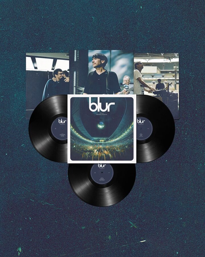 洋楽 Blur LIVE AT WEMBLEY TRIPLE BLACK VINYL Live At Wembley Exclusive Teal 3LP | Blur Official Store