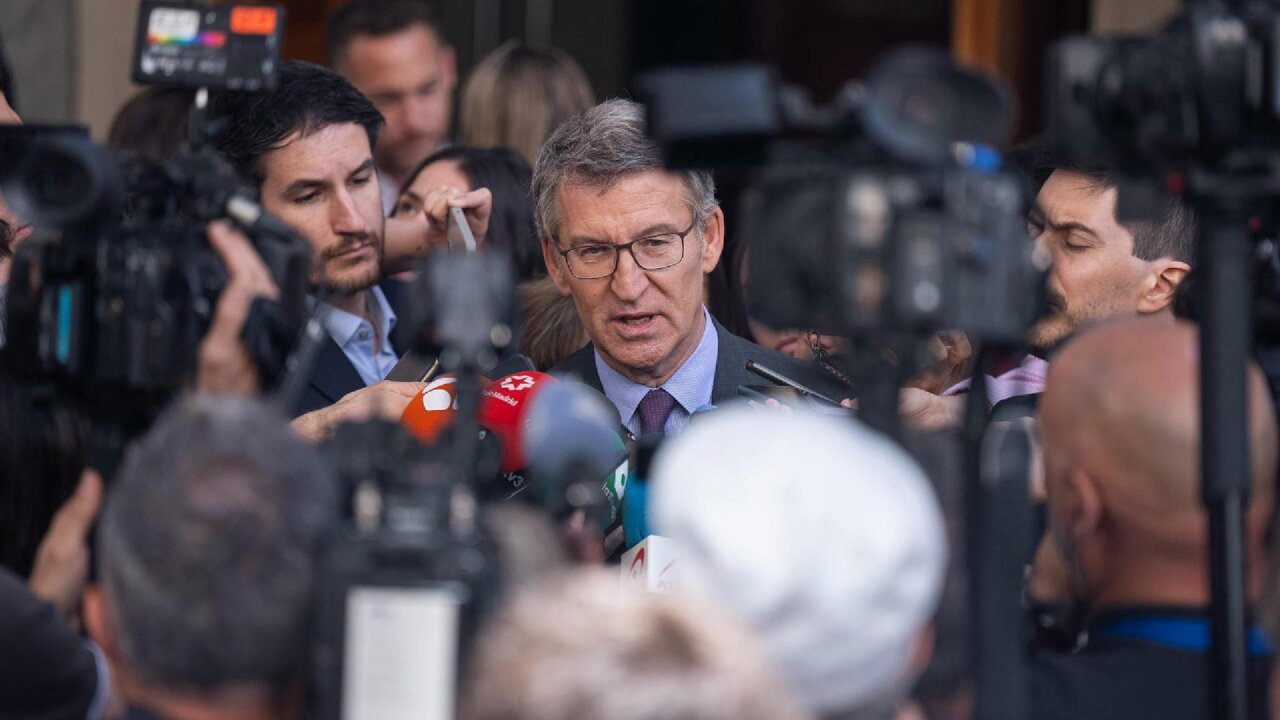 Alberto Núñez Feijóo on X: "Vamos a defender al Estado frente al Gobierno. Si el presidente quiere asaltar el CGPJ, tendrá en contra al @ppopular, al ordenamiento jurídico, a la Constitución y,