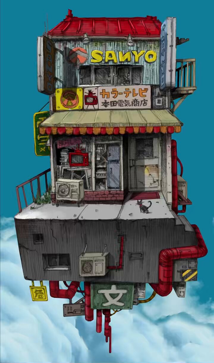 空想風景画家 小須田隆英 Takahide Kosuda / Illust&design