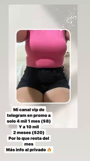 M&aacute;s info en mi telegram ✨  https://t.co/FwDCi72ppJ https://t.co/HJSrIeWFfE