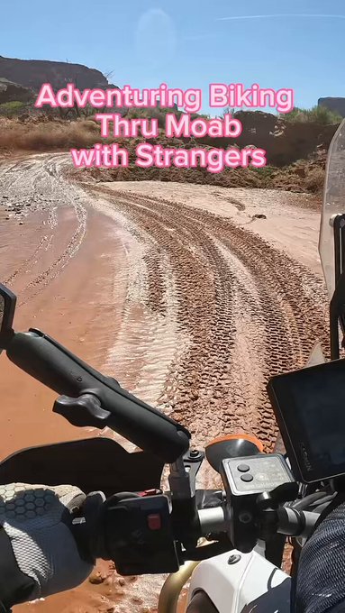 Adventure Biking thru Moab with Strangers at the Dusty Lizard! 🦎 https://t.co/VRVTeZOZRs