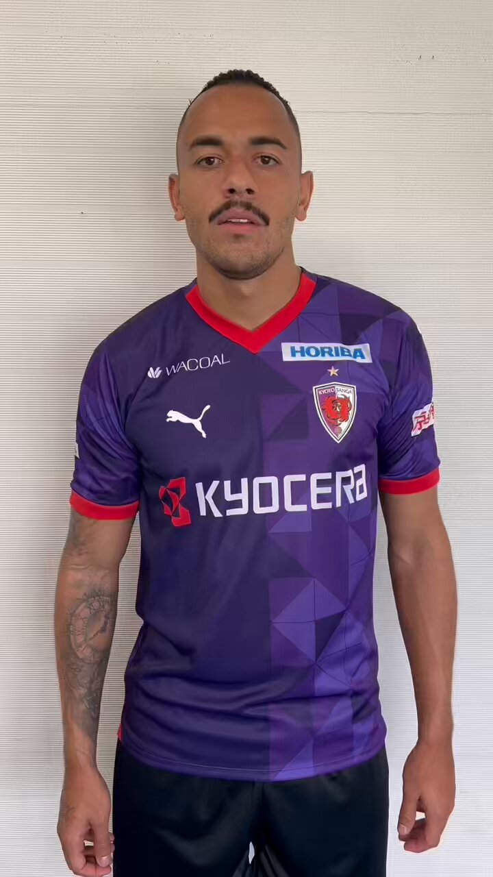 ラファエル•エリアス　直筆サイン入りユニフォーム　京都サンガ　2XL 京都サンガFC サイン入りユニフォーム