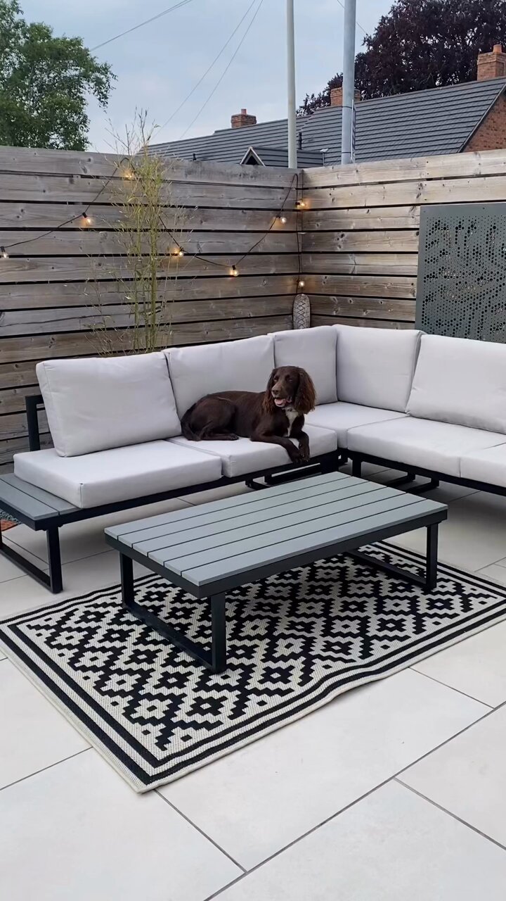Garden sofa set b&m best sale