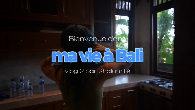 💙 Le vlog 2 de Khalamit&eacute; &agrave; Bali est disponible !!! 💙  Dans ce deuxi&egrave;me &eacute;pisode, affrontez avec moi une