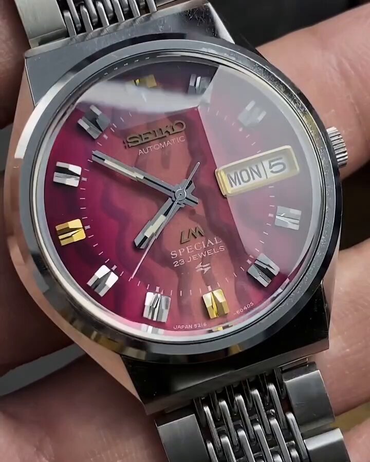 SEIKO LM SPECIAL 5216-6030 自動巻き