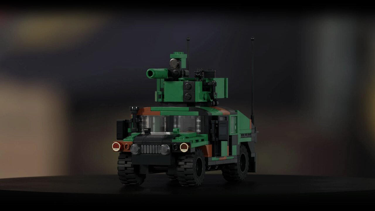 Brickmania m1044 humvee hotsell