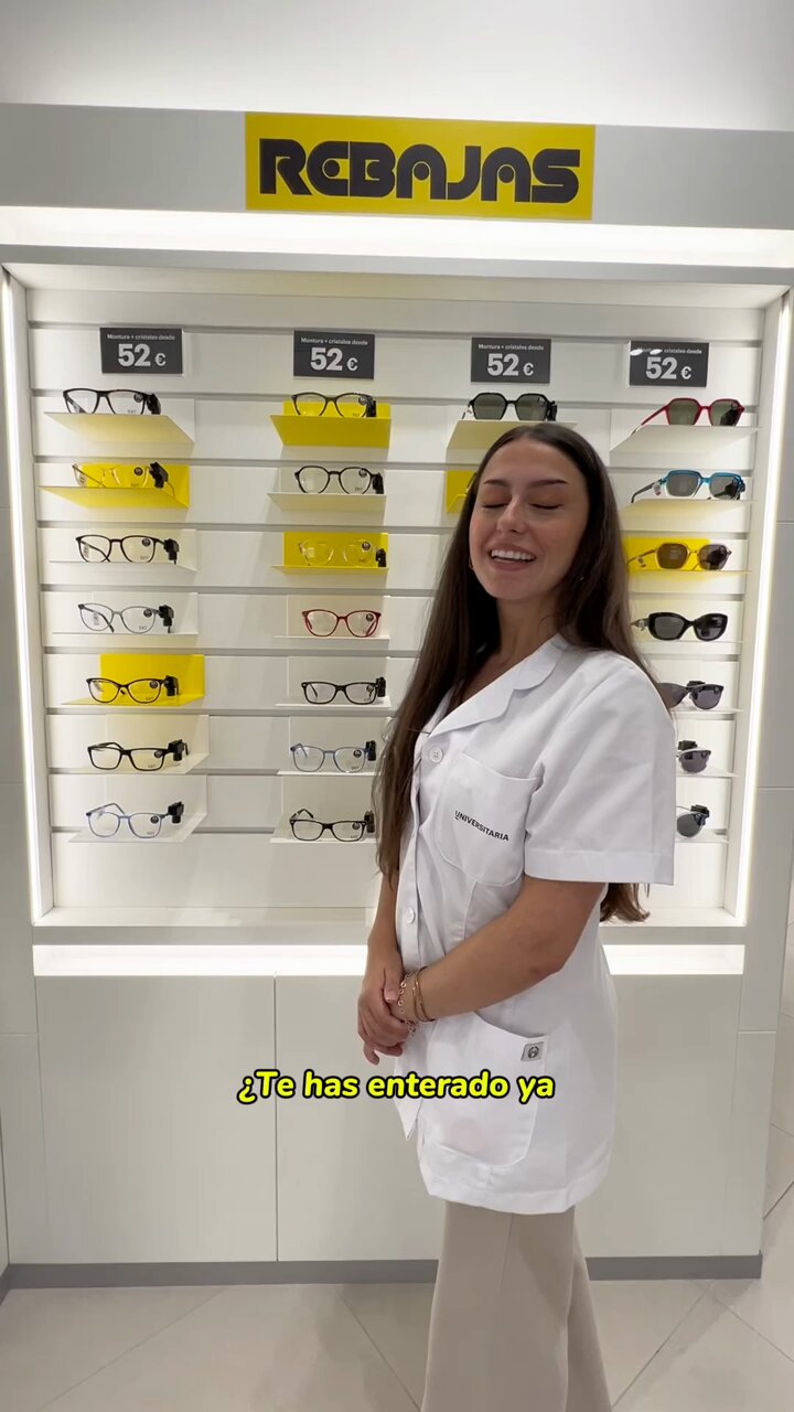 Cristales optica universitaria sale