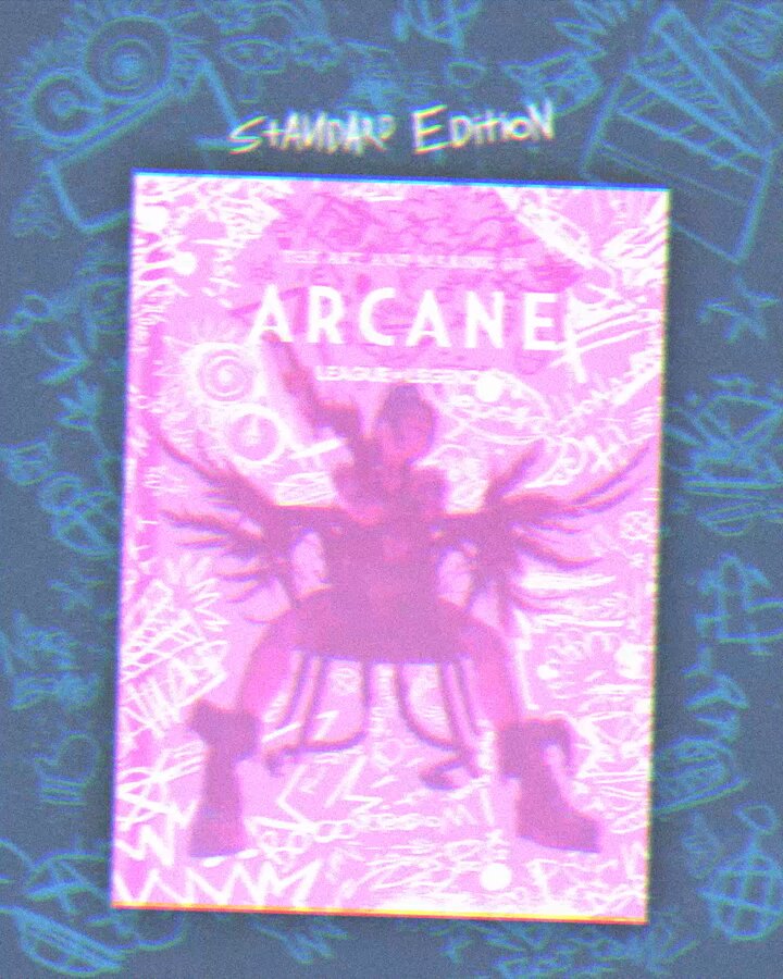 ARCANE アーケイン アートブック 英語版 51-FXZ56sCL.jpg_BO30,255,255,