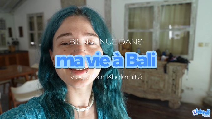 💙 Le vlog 9 de Khalamit&eacute; &agrave; Bali est disponible !!! 💙  Dans cet &eacute;pisode, on commence par une d&eacute;gustation