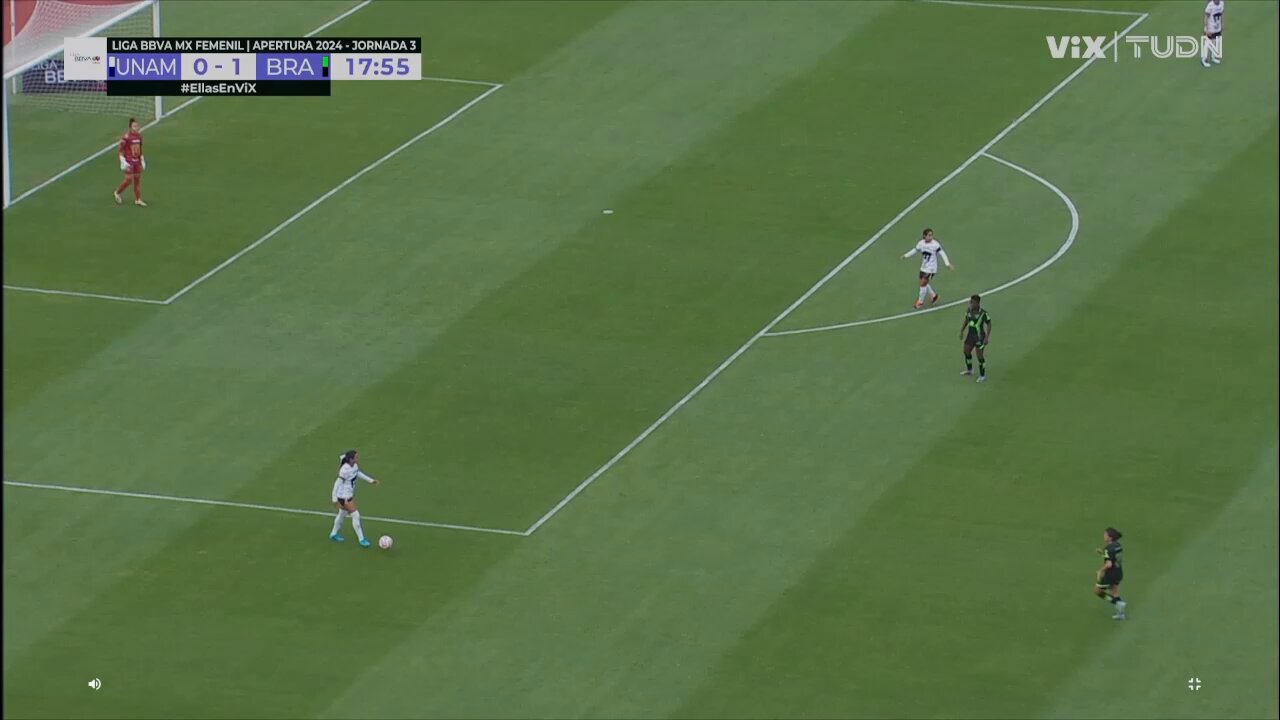 El pase de Ana Mendoza 🔥 y la definición de Paola Chavero. 🔝@PumasMXFemenil empató el partido en casa. #VamosPorEllas 👊🏼