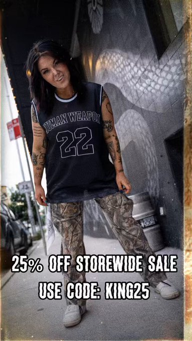 24 HOUR FLASH SALE ‼️ 25% OFF STOREWIDE ‼️ USE CODE: KING25 AT CHECKOUT   https://t.co/5RubAQCGeq https://t