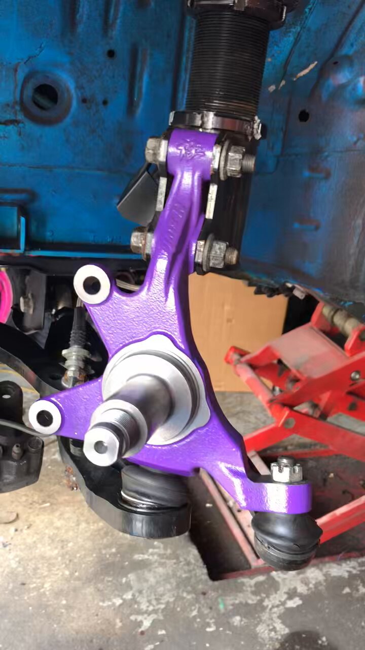 ごま 中村直樹 N-STYLE ナックル キレ角アップ S14 S15用 N-STYLE 中村直樹 ナックル フロント S14 S15 シルビア キレ角