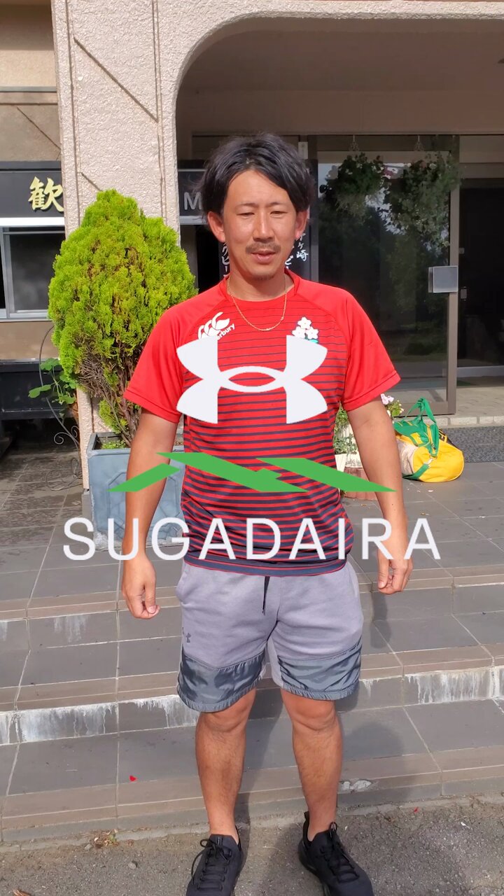 アンダーアーマー　帝京大学ラグビー　ロンT UNDER ARMOUR 帝京大学ラグビー部レプリカTシャツ（赤ver