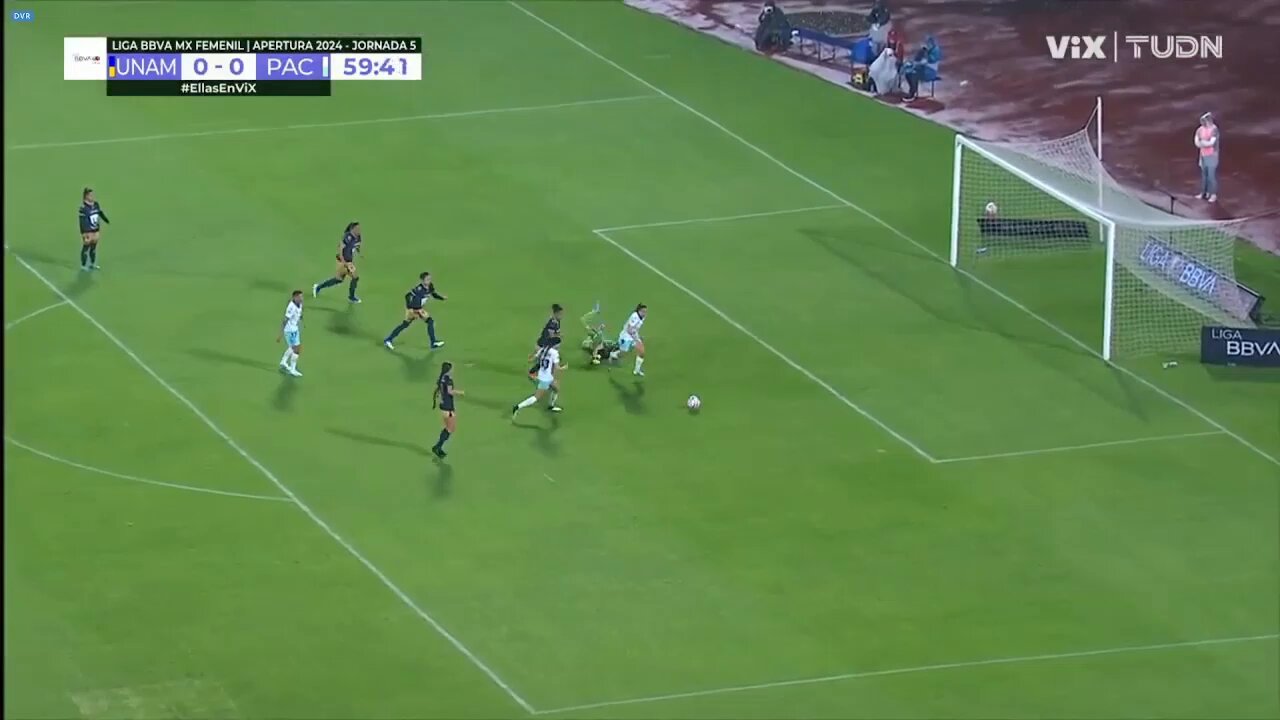 Les dejamos el primer gol de @TuzosFemenil en el triunfo de esta noche en el 🏟️ Olímpico Universitario.Charlyn Corral ➡️ Kenti Robles ➡️ Mónica Ocampo = GOL. 🥵🔥⚽️#SomosDesafiantes
