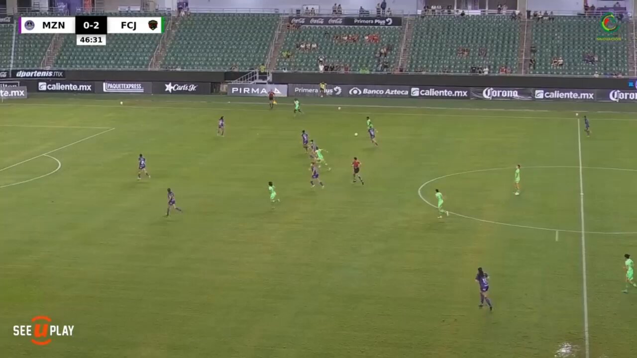 🥵 El tercerooooo de @FemenilFcJuarez.Eva González definió frente al arco. ✅
