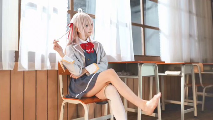 Twitterのコスプレ動画7