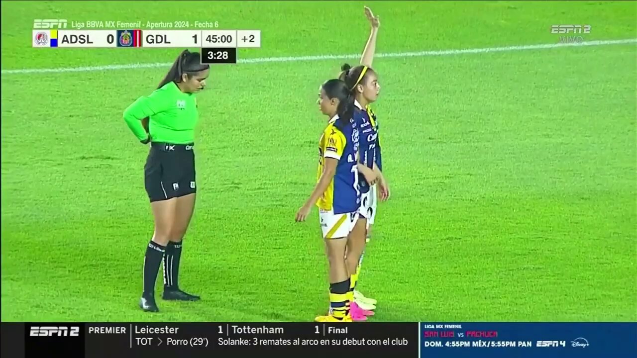 ⚽️ Kinberly Guzmán incrementó la ventaja para @ChivasFemenil 🔴⚪️#SomosDesafiantes