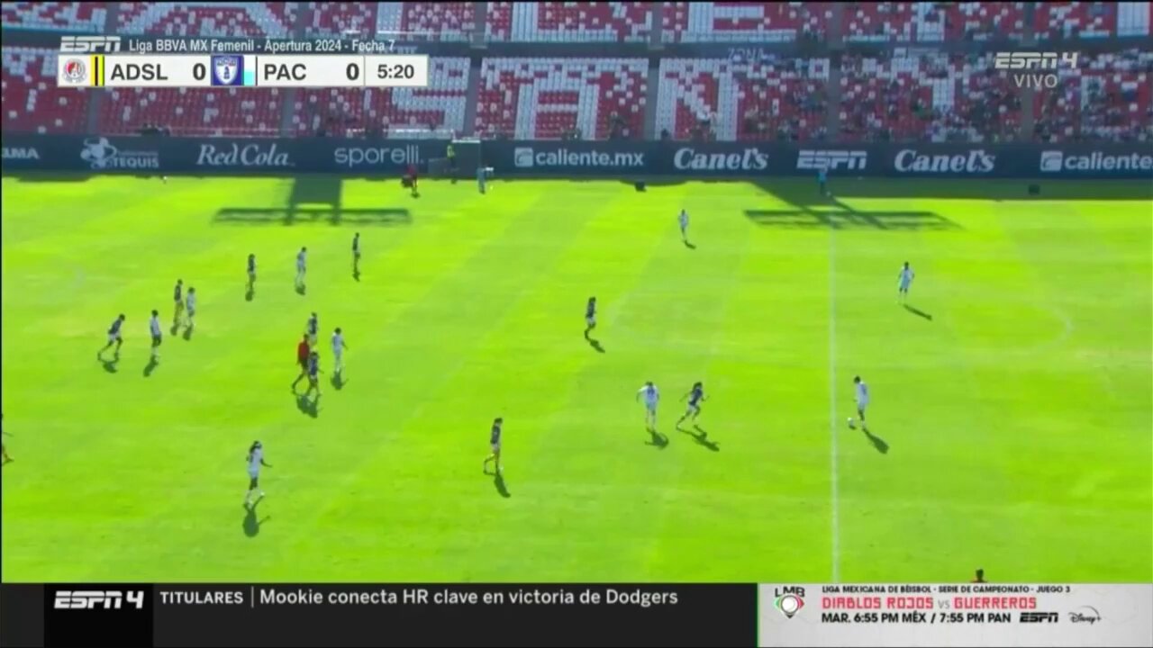 ¡Miren en donde colocó el balón Nina Nicosia para abrir el marcador!😮‍💨🤌🏼#SomosDesafiantes ⚡️