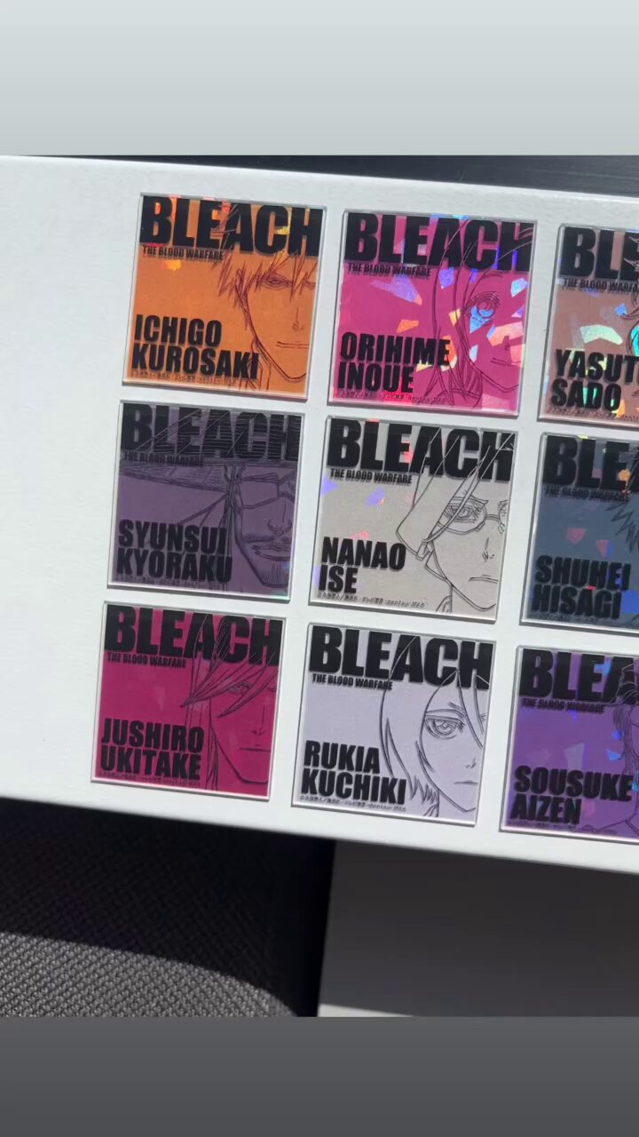 BLEACH WORLD セット 色紙 缶バッジ ポスター アクリル カード BLEACH WORLD セット 色紙 缶バッジ ポスター アクリル カード