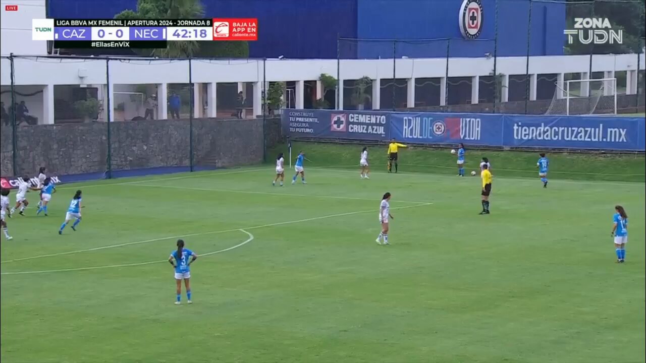 ⚽️Gooool de @AzulFemenil 🚂Potente disparo de @DaliMolina_10 💥#SomosDesafiantes ⚡️