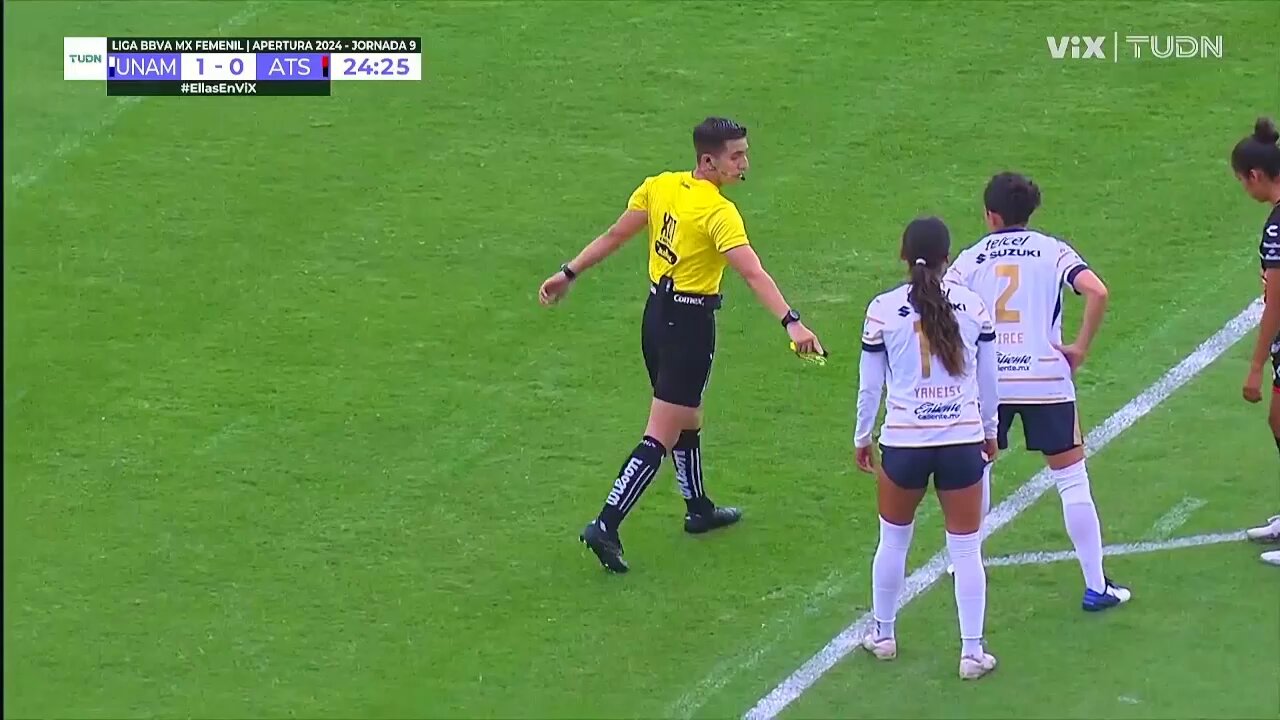 ⚽️ Goooool de @AtlasFCFemenil 🔴⚫️María Paula Salas 🇨🇷 empató el partido desde los 11 pasos #SomosDesafiantes ⚡️