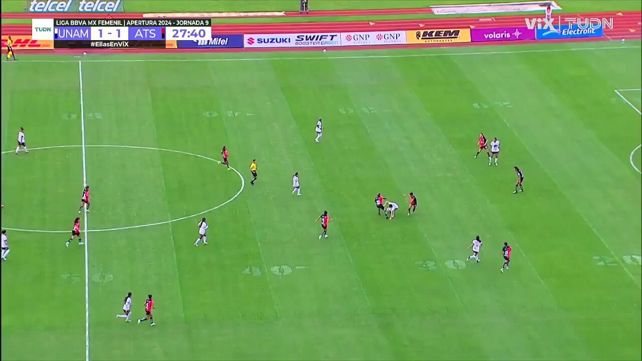 ⚽️ Gooool de @AtlasFCFemenil 🔴⚫️Kayla Fernández le da la vuelta al cotejo 💥#SomosDesafiantes ⚡️
