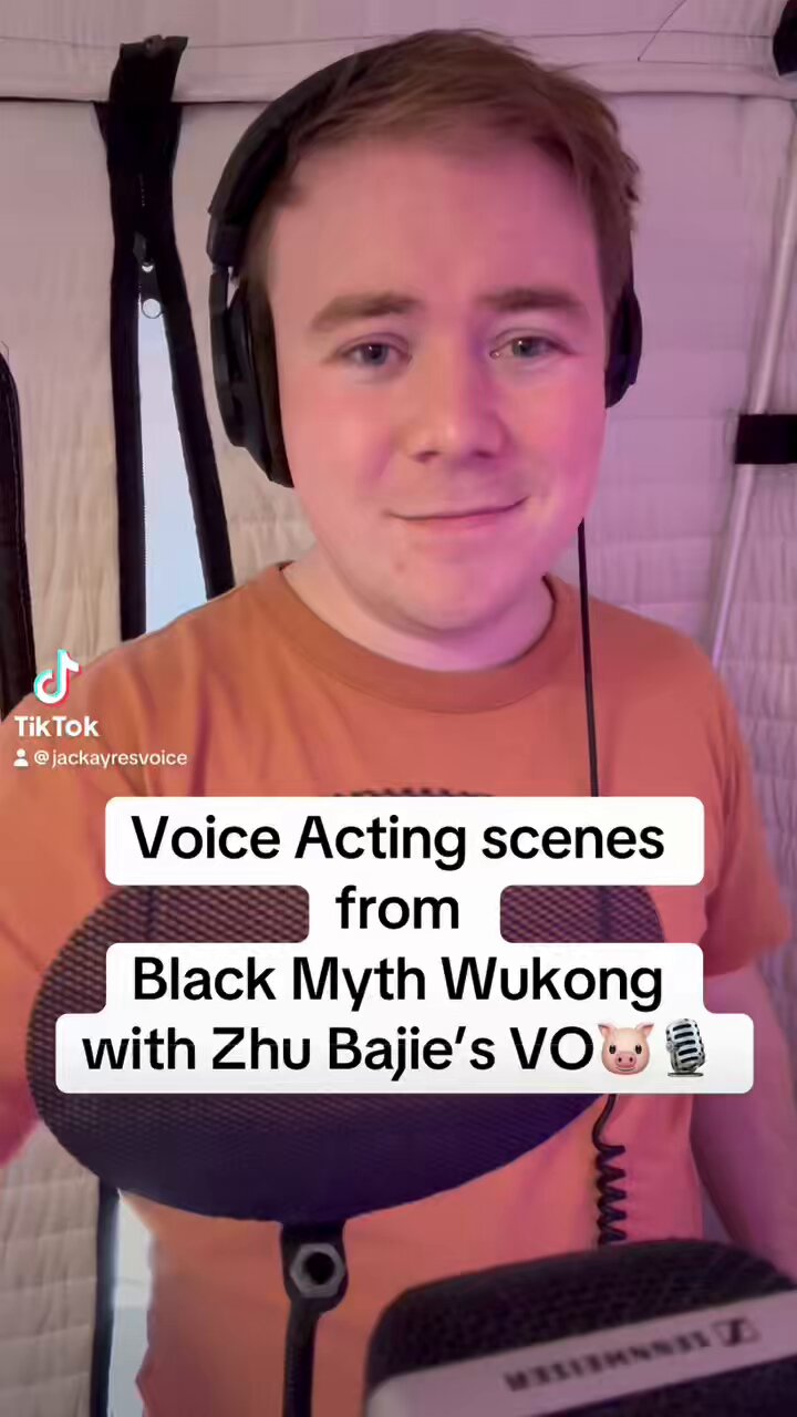 Jack Ayres is Zhu Bajie in Black Myth Wukong on X: “Voice acting 