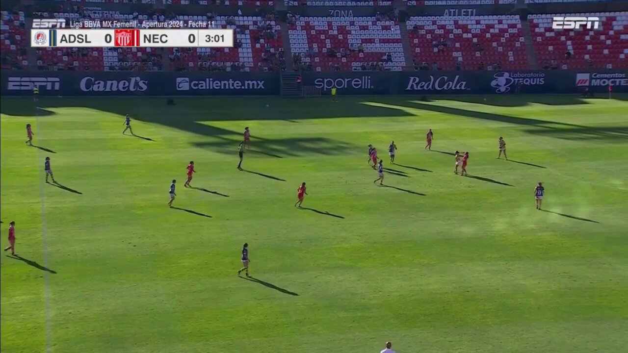 ⚽️Goooool tempranero y @NecaxaFemenil ✨ ya lo gana en San Luis.#SomosDesafiantes ⚡️