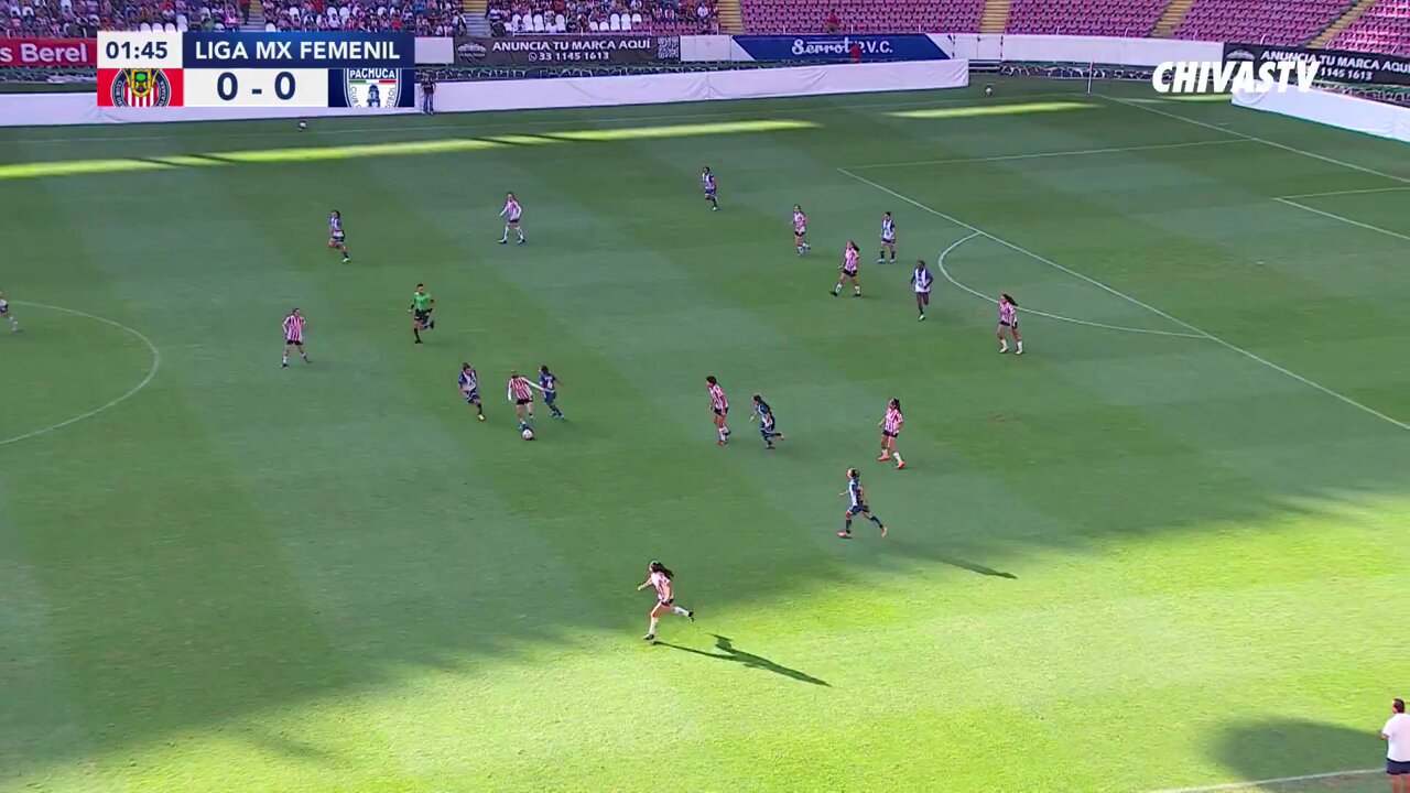 🔥 CON ESTE GOL ABRÍA LA TARDE @LichaCervantes ⚽️🤩 Gran jugada de nuestras dos delanteras para consumar el primero del Guadalajara 🔝Síguelo en vivo 👉🏼  🔴