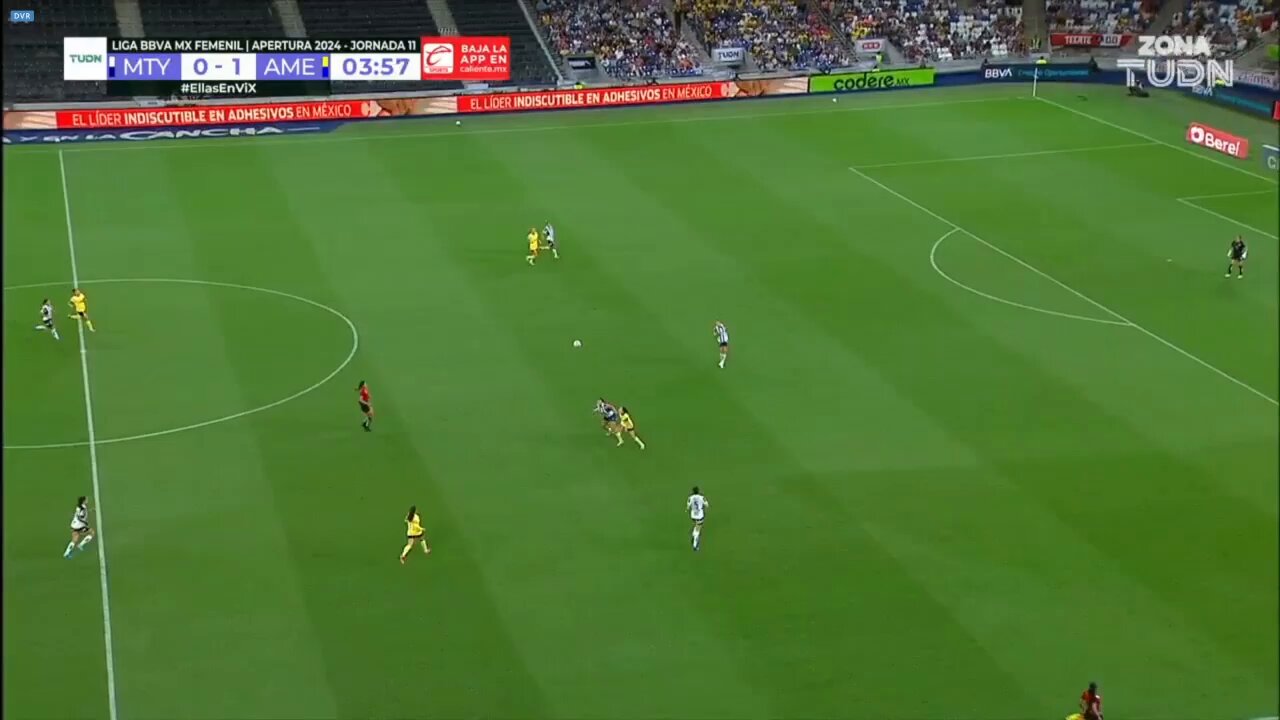 Kiana firmó el segundo de las Águilas. #SomosDesafiantes ⚡️