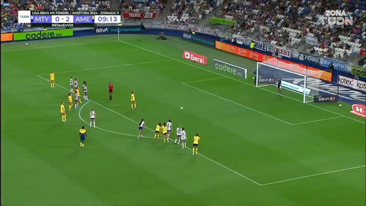 Aquí les dejamos el tercer gol de las Águilas. 🦅#SomosDesafiantes ⚡️