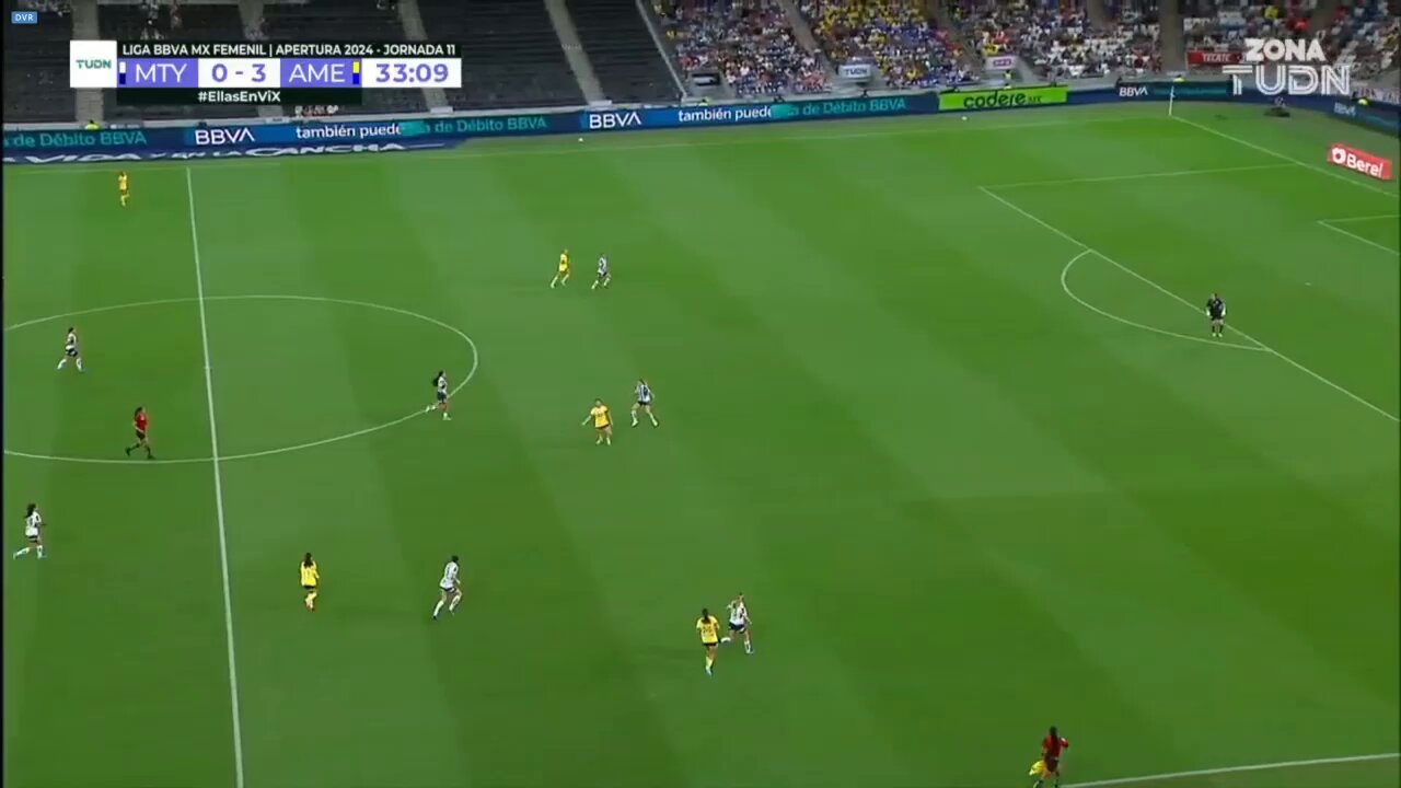 Aquí les dejamos el cuarto de América Femenil. 🔥#SomosDesafiantes ⚡️