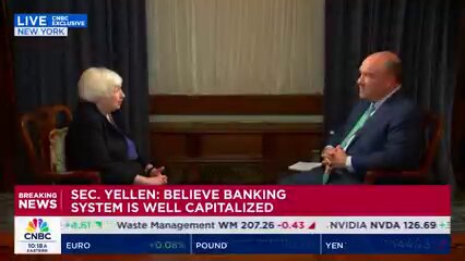 @SecYellen's video Tweet