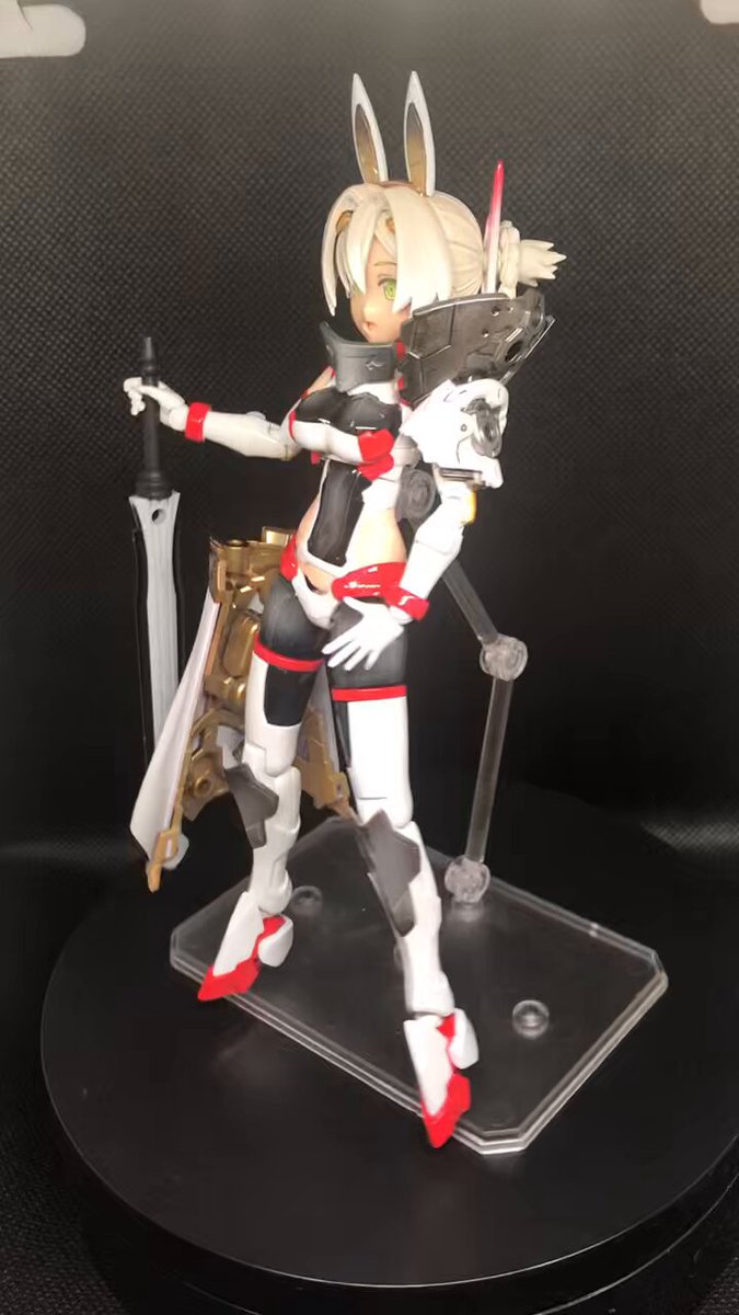 やっと完成しました✨ 30msとメガミデバイスのミキシングです