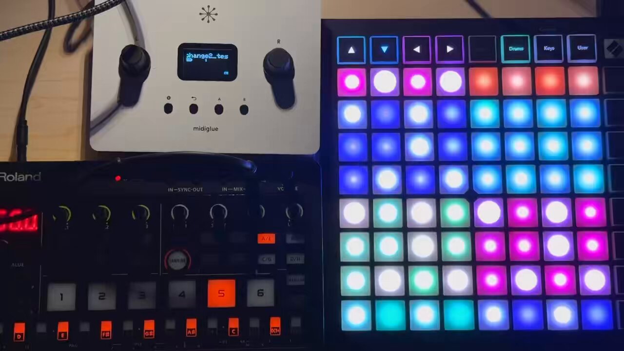 midiglue - The World's First Programmable MIDI /CV Processor